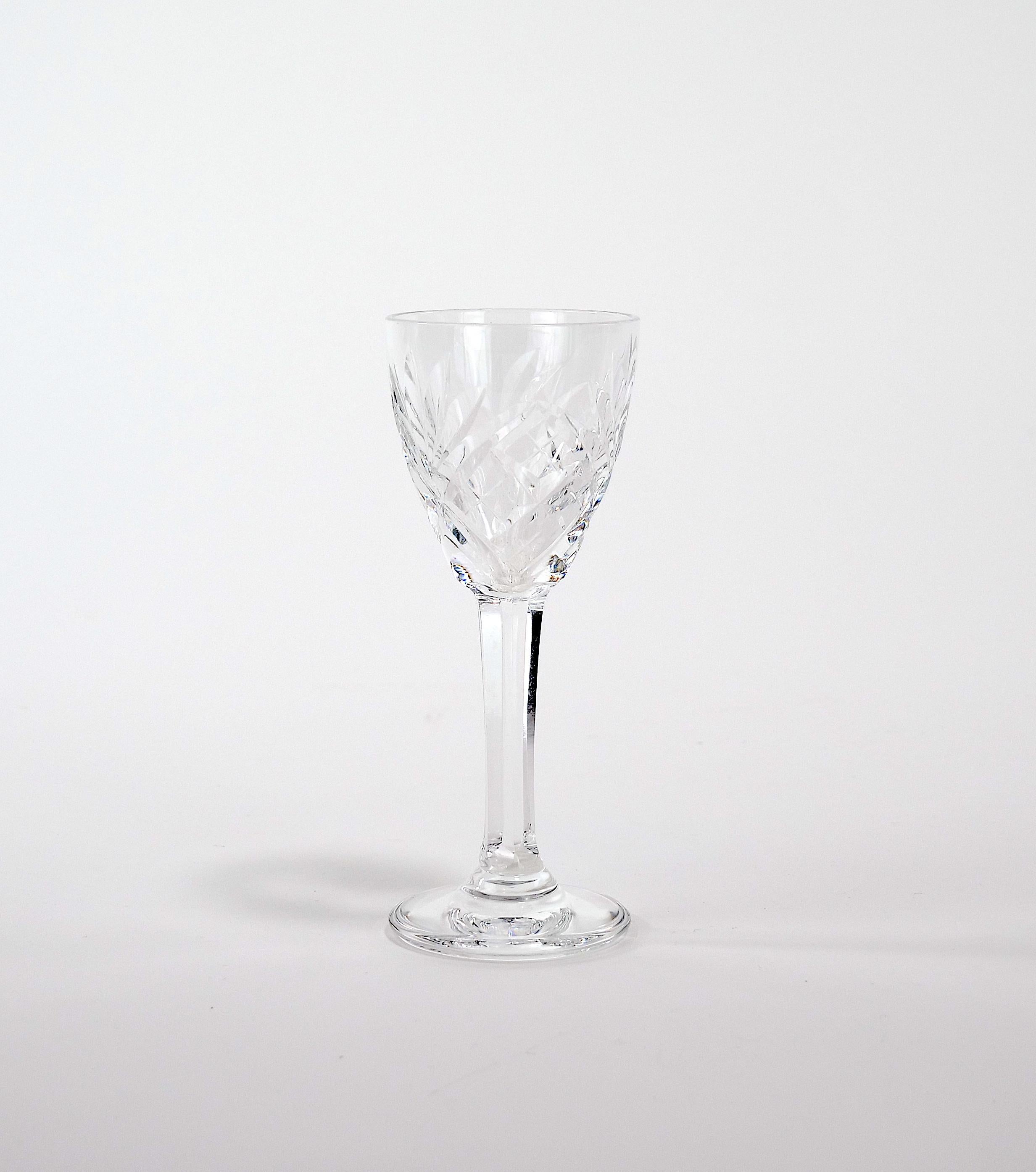 Saint Louis Crystal Tableware / Barware Service / 12 People For Sale 1