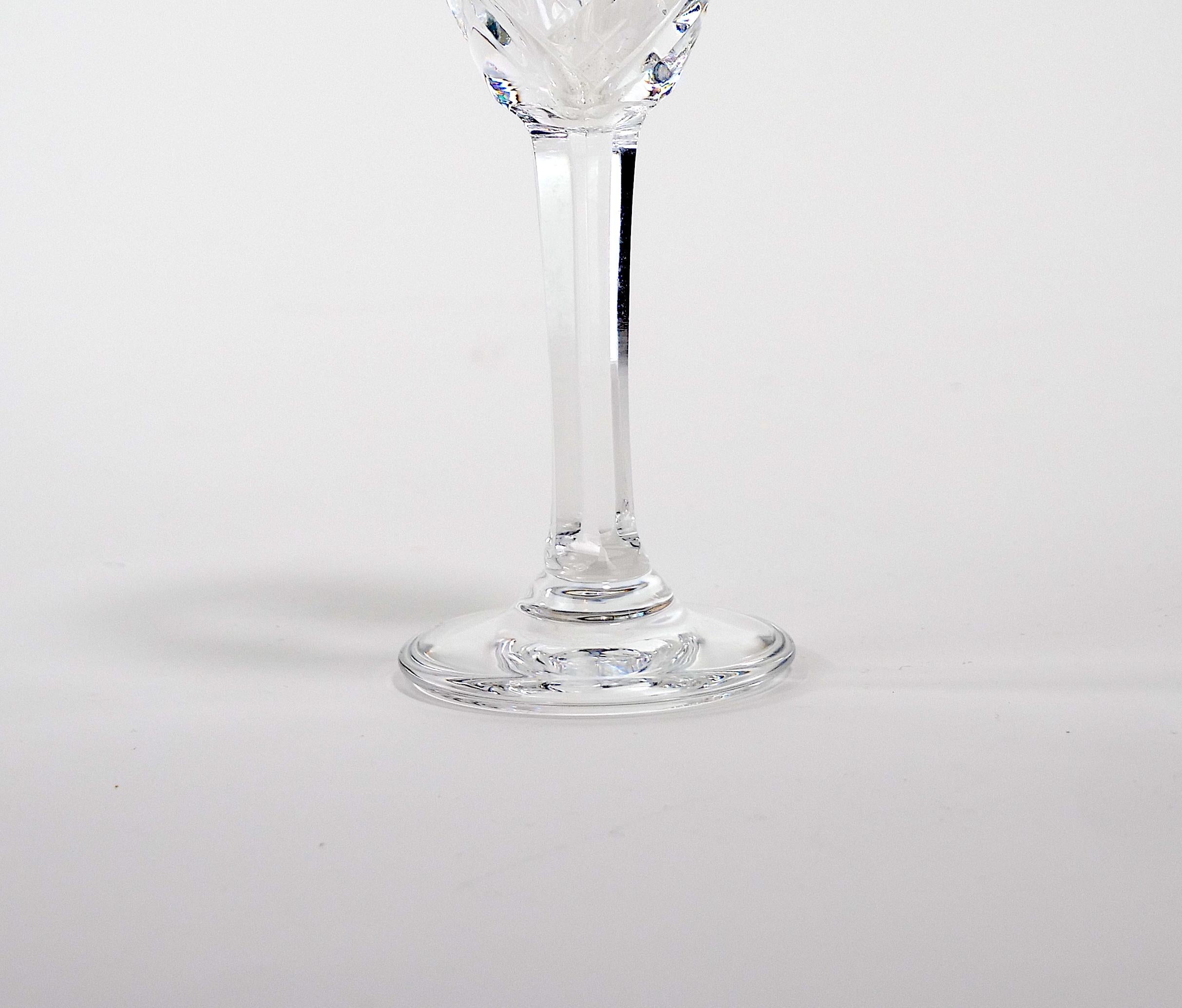 Saint Louis Crystal Tableware / Barware Service / 12 People For Sale 3