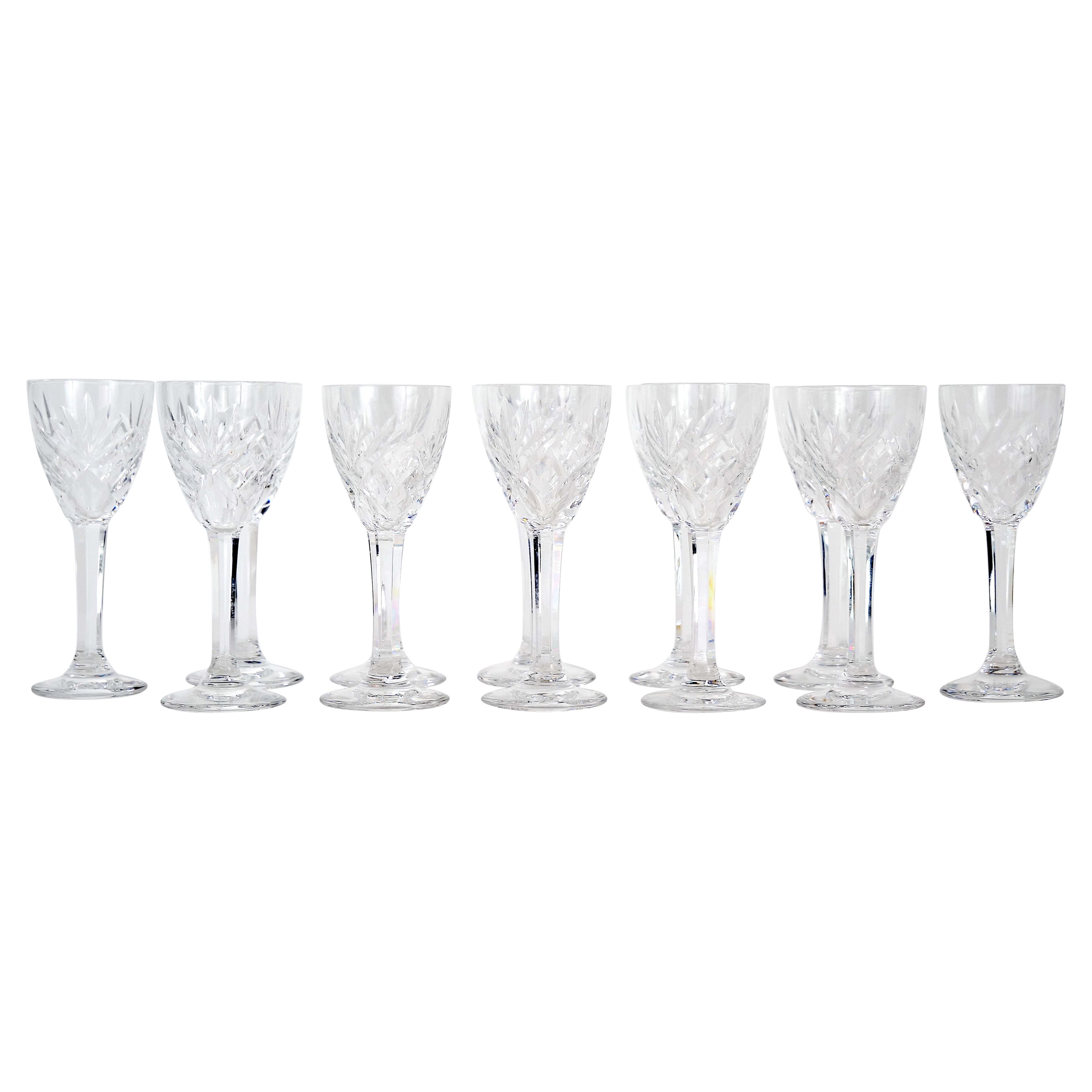 Service de vaisselle / vaisselle de bar cristal de Saint Louis / 12 personnes