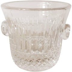 Saint-Louis Crystal Tommy Ice Bucket, Hand-Cut French Crystal Wine Cooler