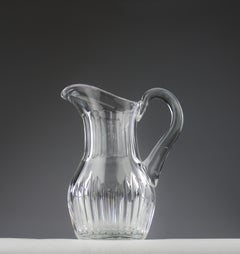 Saint-Louis, Crystal Water Pitcher "Liane" Model, France 2000s