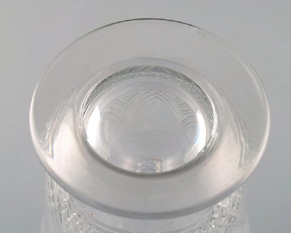 Saint-Louis, France, Sherry Set in Clear Mouth-Blown Crystal Glass 2