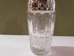 Saint Louis Handcut Crystal "Tommy" Shaker, France, Modern