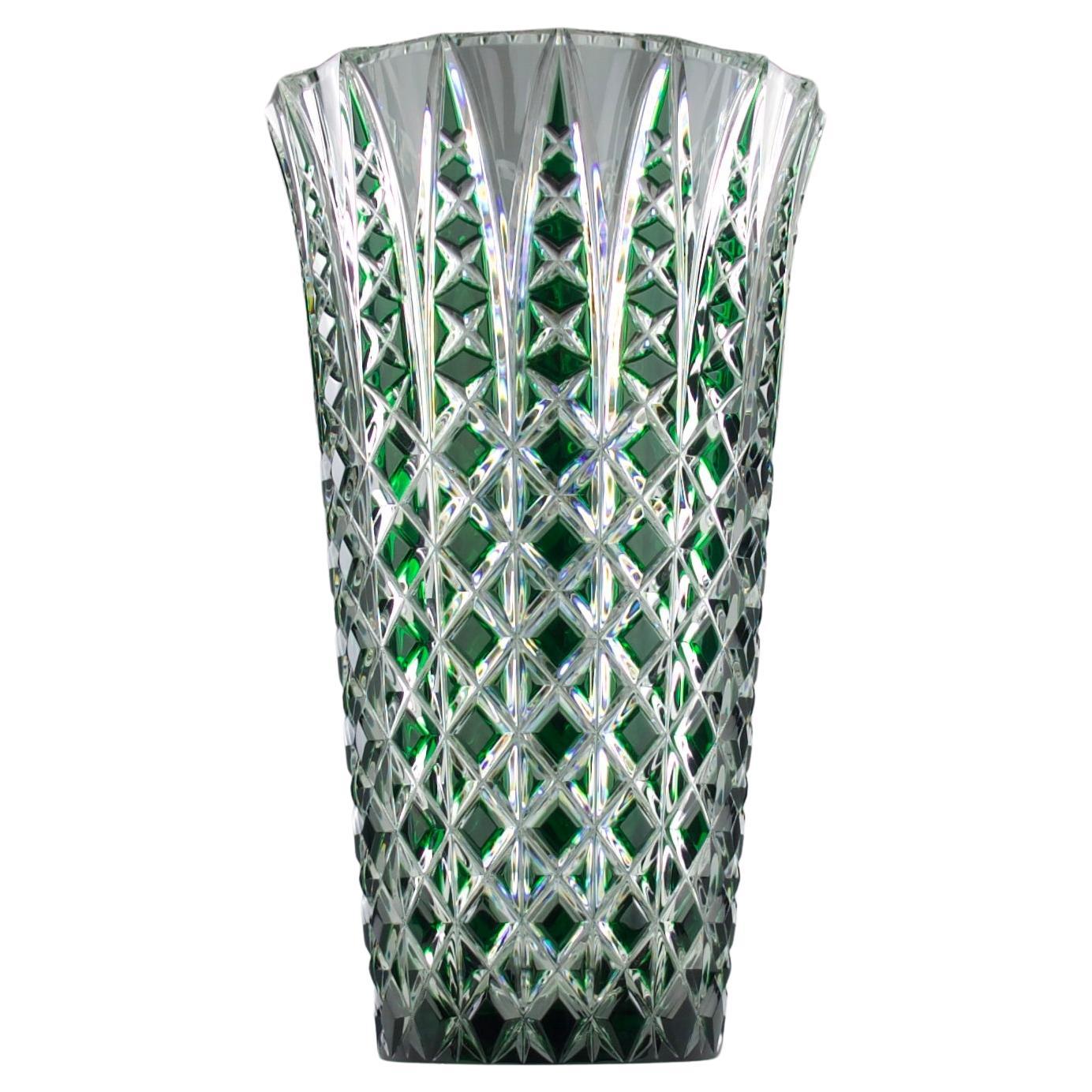 Saint-Louis Manufacture, Limited Edition "Jaipur" Vase, Contemporary