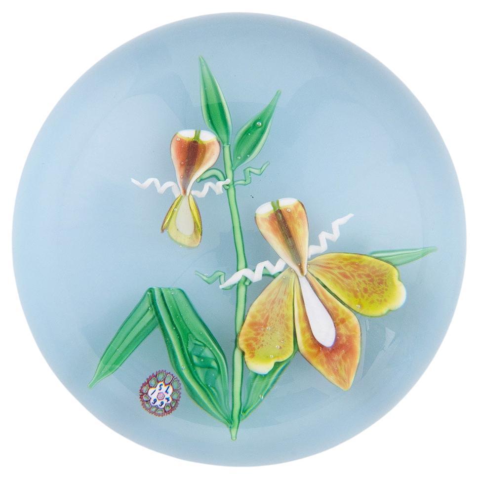 Pisapapeles Saint Louis Lampwork Flor 1994 en venta