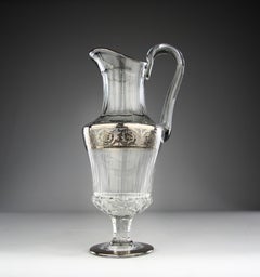 Saint-Louis, Platinium Thistle Carafe, France 2000s