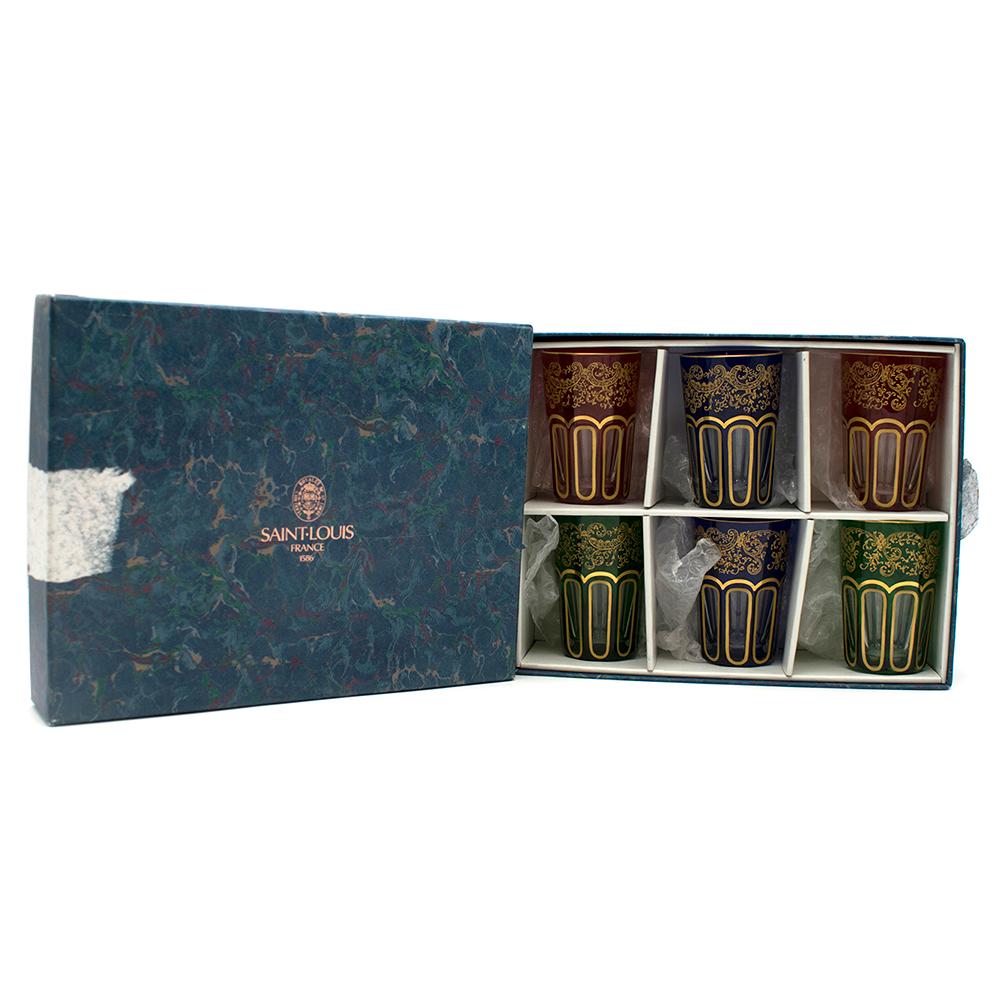 Black Saint Louis Rabat Set of 6 Tea Tumbler