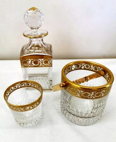 Saint-Louis "Thistle Gold” Whisky Service '12 Whisky Tumbler'