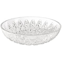 Saint-Louis Udaipur Clear Crystal Table Centerpiece with Engraved Detail