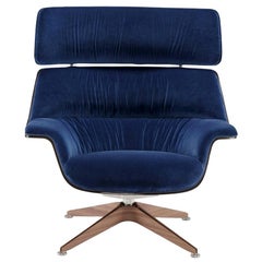 Saint Luc 'Coach' Lounge Chair in Com with Headrest by J.M. Massaud