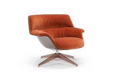 Saint Luc 'Coach' Lounge Chair with Glossy Finish by J.M. Massaud
