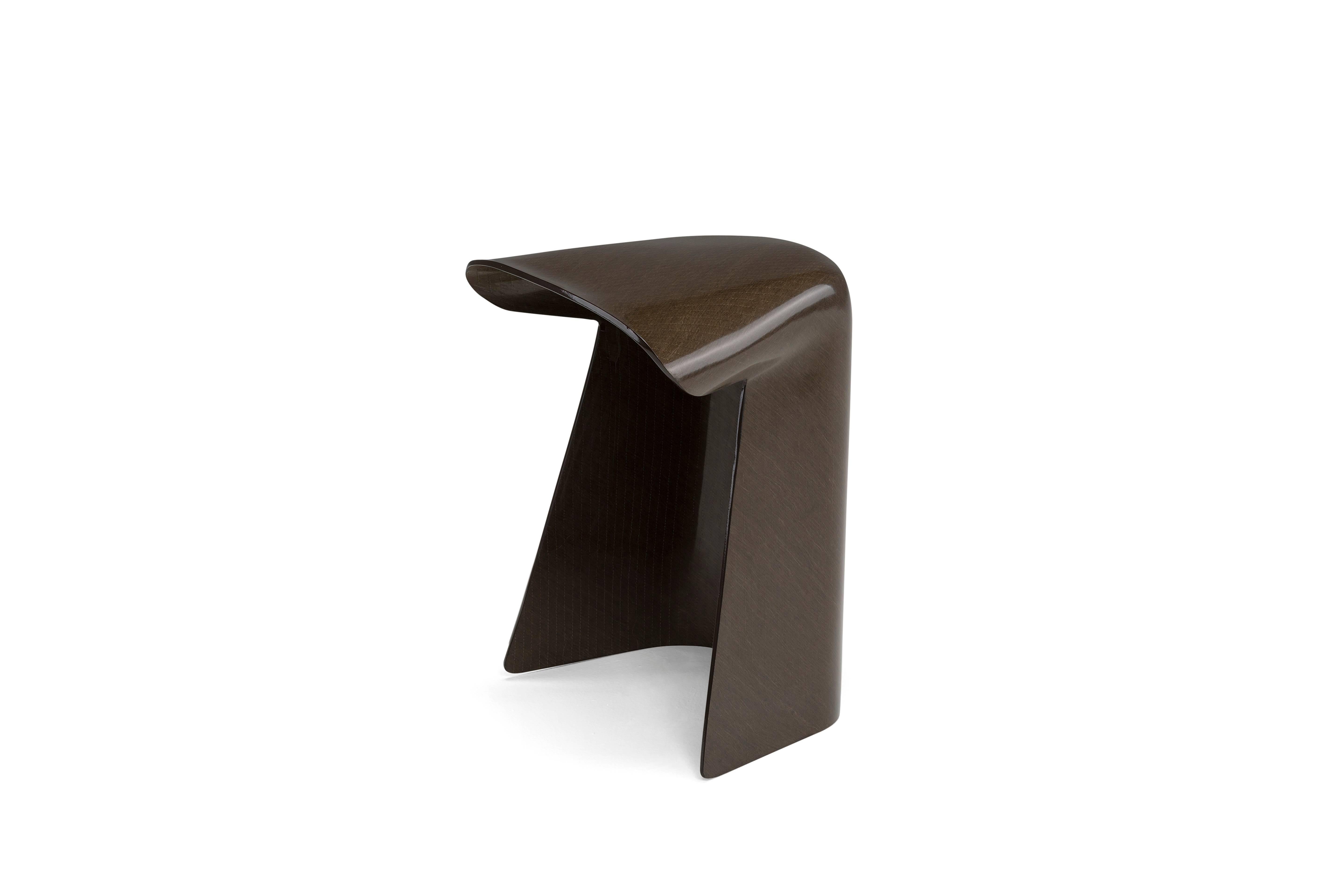 Tool is a light, pliable stool, conceived as a mono-block, a homage to the sea world: its sensual curves, in fact, are an evident reminiscence of the mooring bollards that can be found, scattered in ports all around the world.

Made in composit of