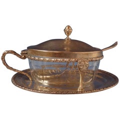 Saint Mark / San Marco by Zarmella Argenti .800 Silver Caviar Bowl