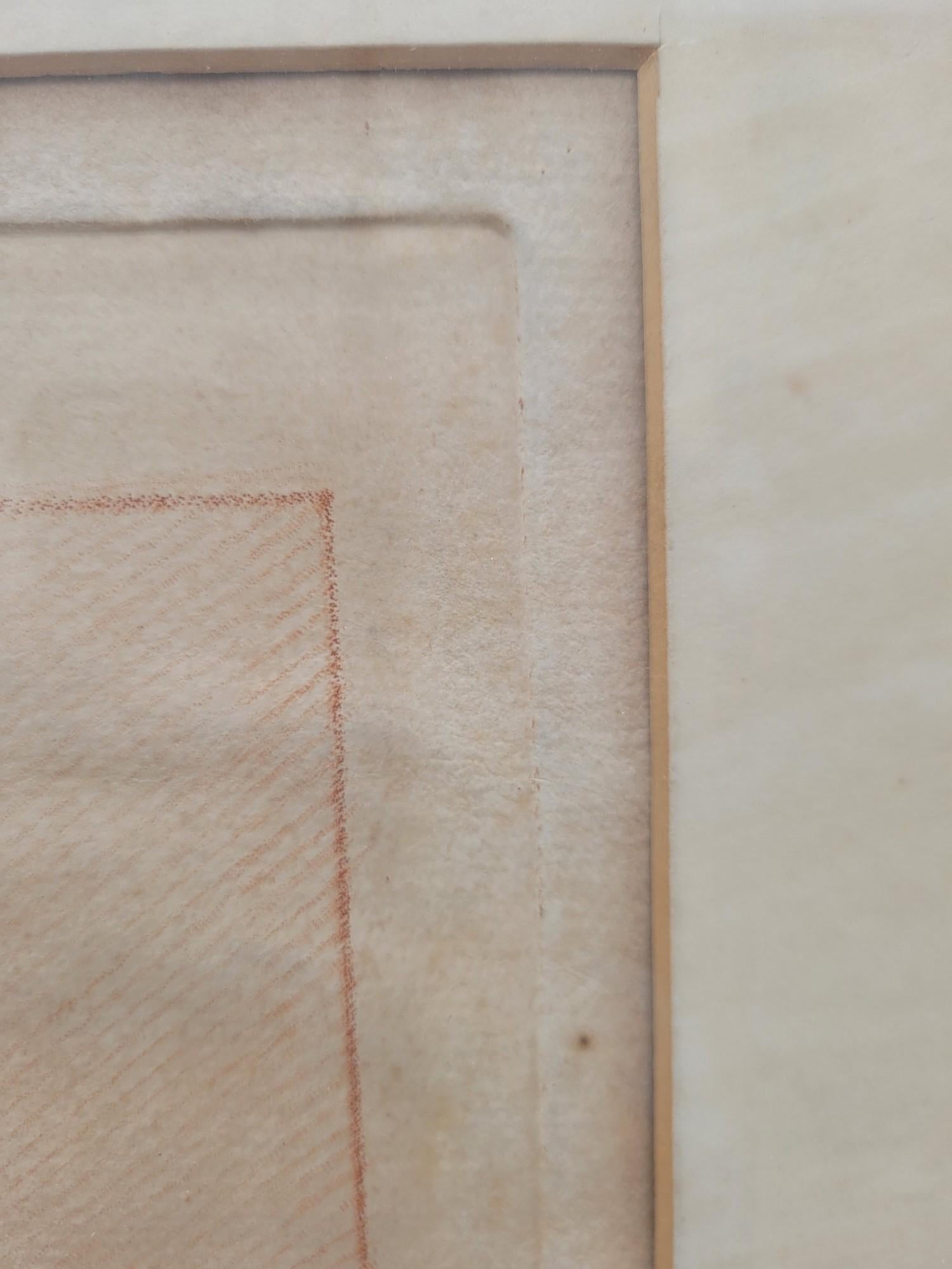 Saint Matthew And The Angel, Gravur nach Le Guercin, 18. Jahrhundert im Angebot 4