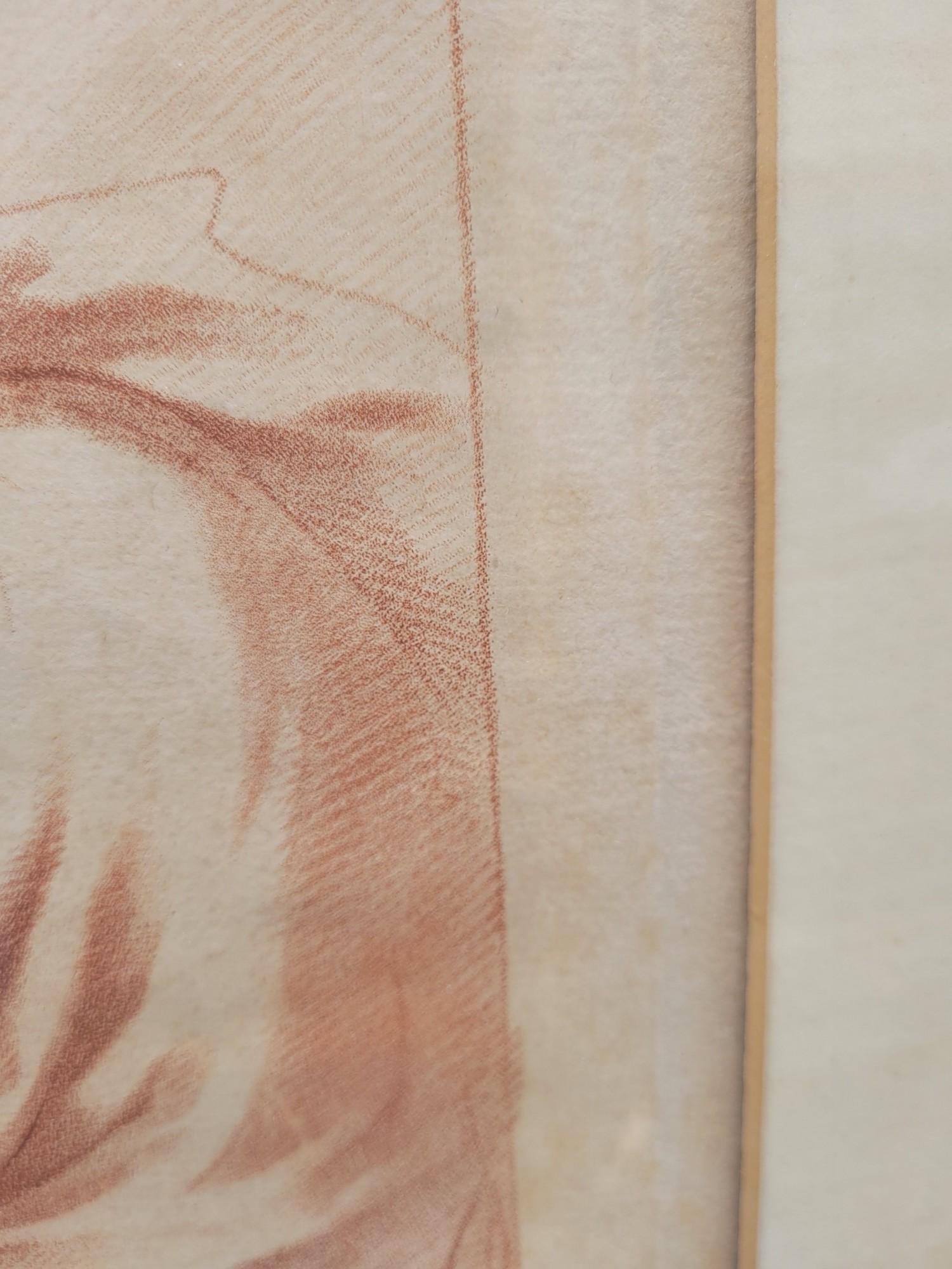 Saint Matthew And The Angel, Gravur nach Le Guercin, 18. Jahrhundert im Angebot 3