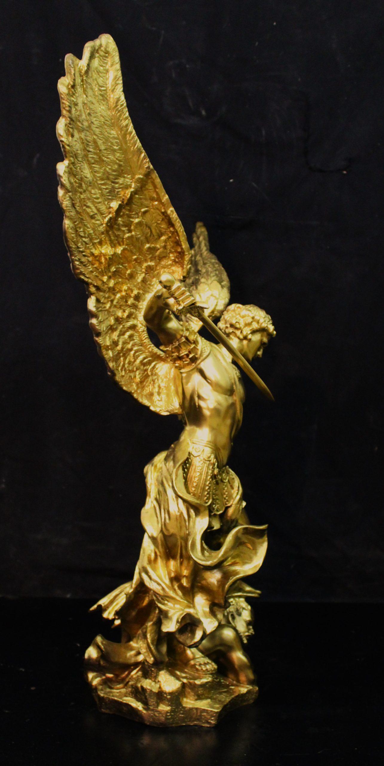 Bronzo San Michele Arcangelo in vendita