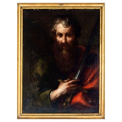 Antique Saint Paul, 17th Century Flemish School