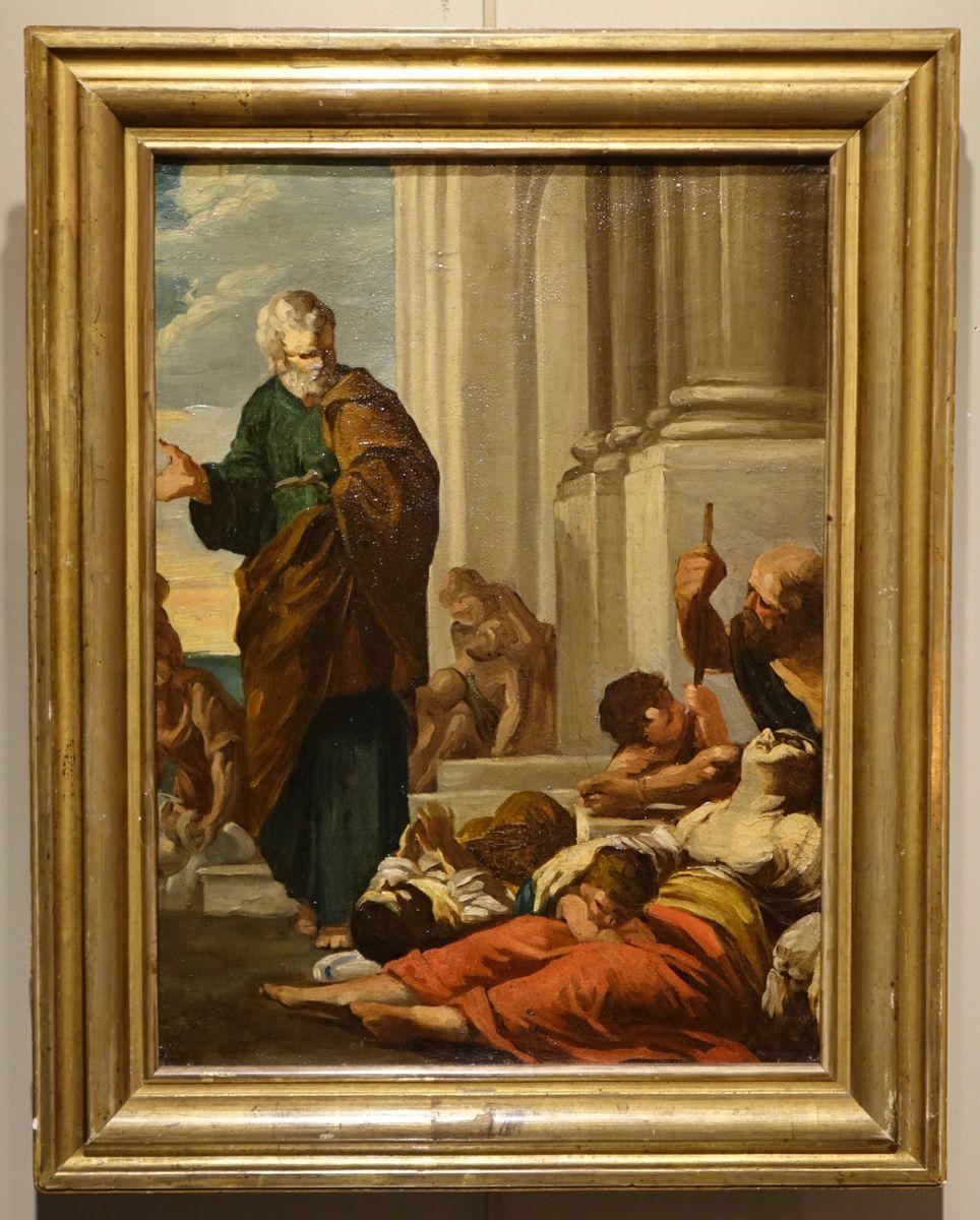 San Pablo curando a los enfermos en 1866