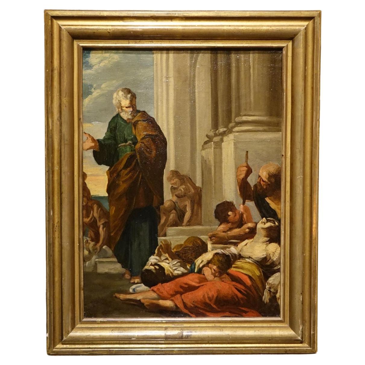 Saint Paul Healing The Sick by 1866" Gabriel FERRIER (1847-1914)