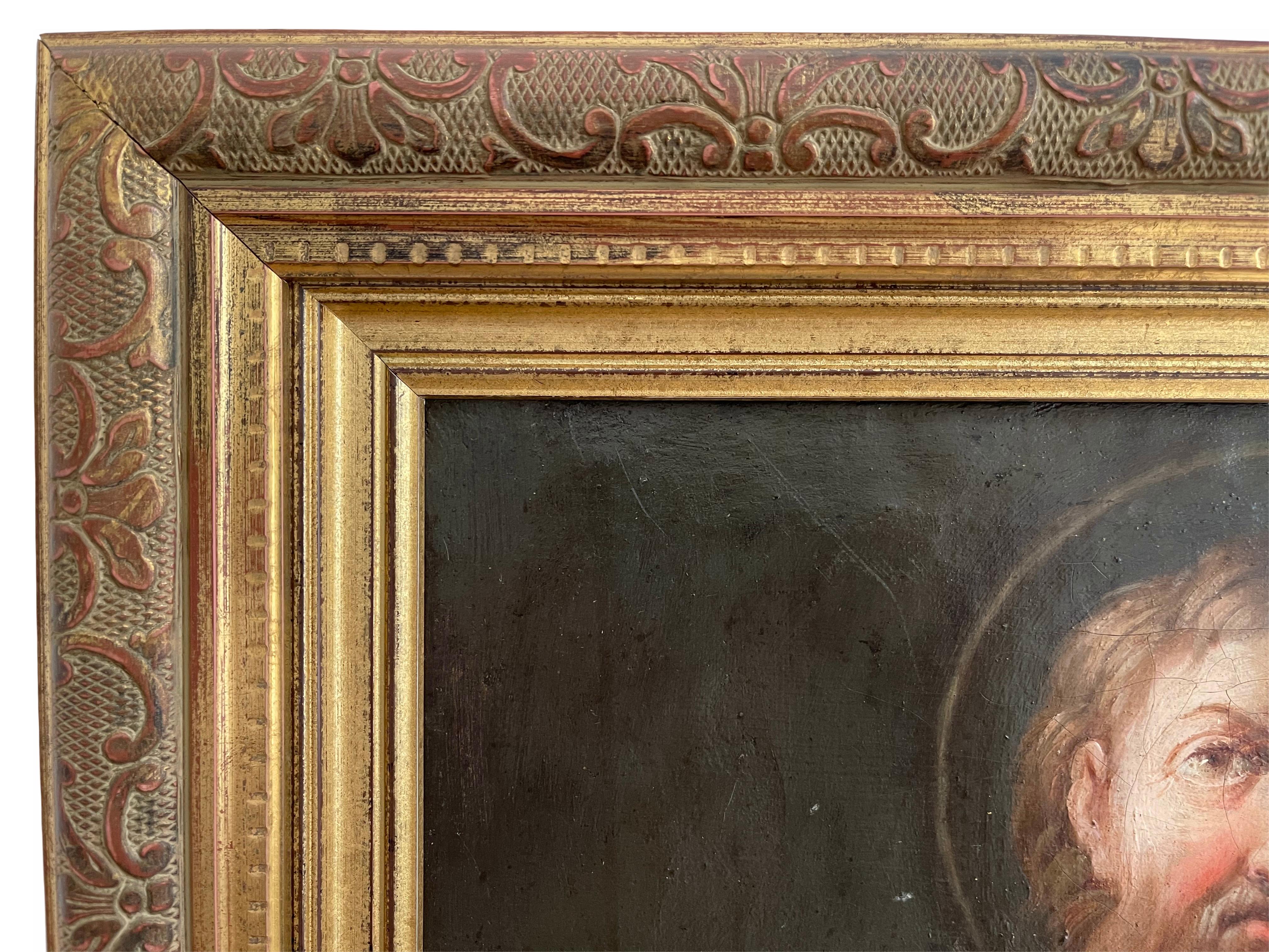 Saint Paul, Öl auf Leinwand, 19. Jahrhundert im Angebot 2