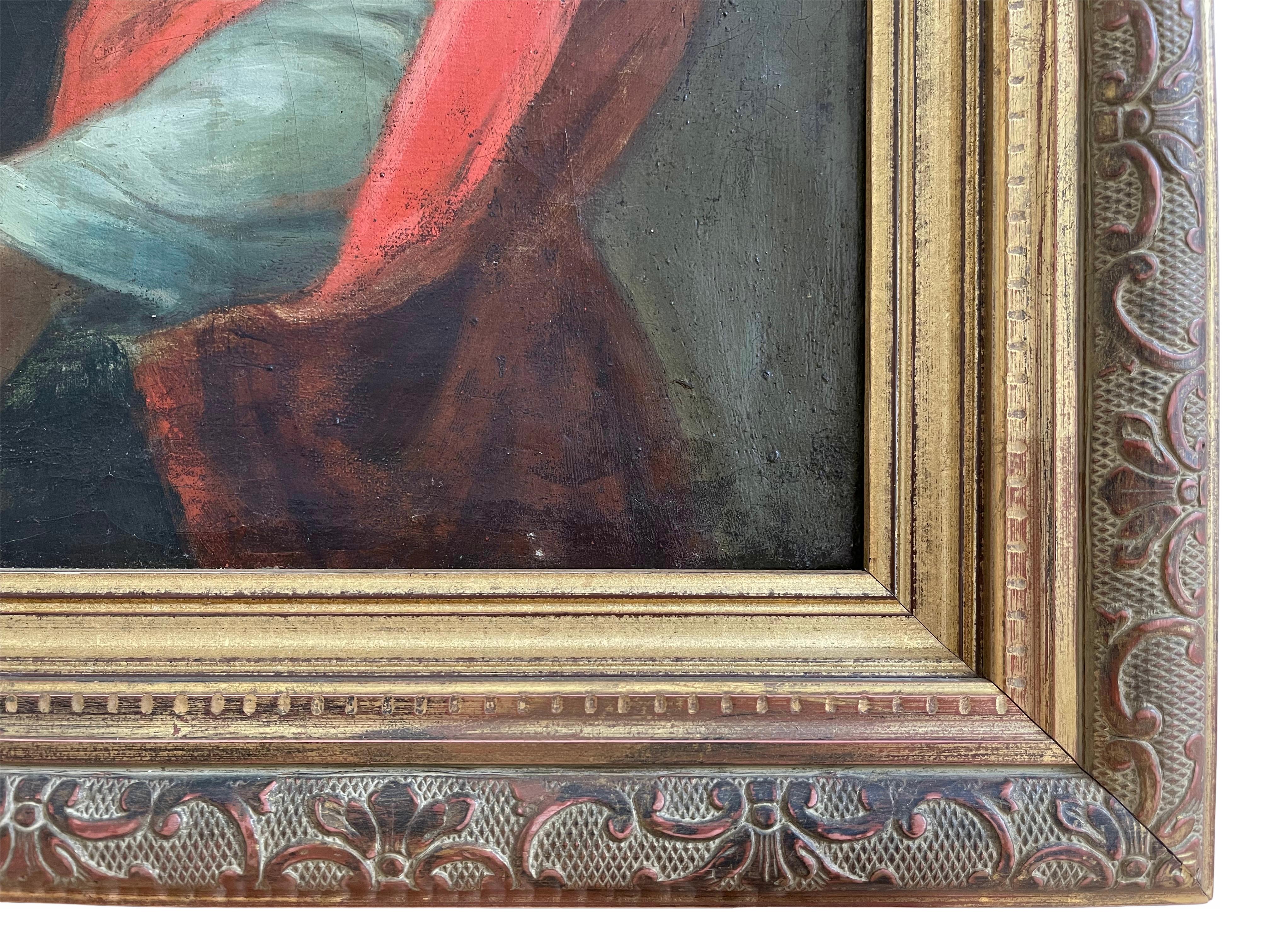 Saint Paul, Öl auf Leinwand, 19. Jahrhundert im Angebot 5