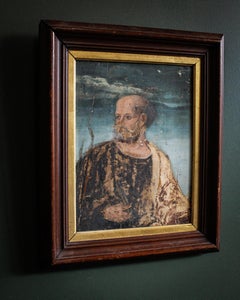 Saint Peter, Oil on Cradled Panel, Circle of Andrea Mantegna (1431 - 1506)