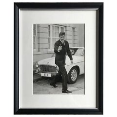 Saint Saint, Roger Moore, gerahmtes Poster, 1962