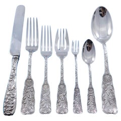 Saint St. Cloud von Gorham Sterling Silber Besteck Service 87 pieces Abendessen