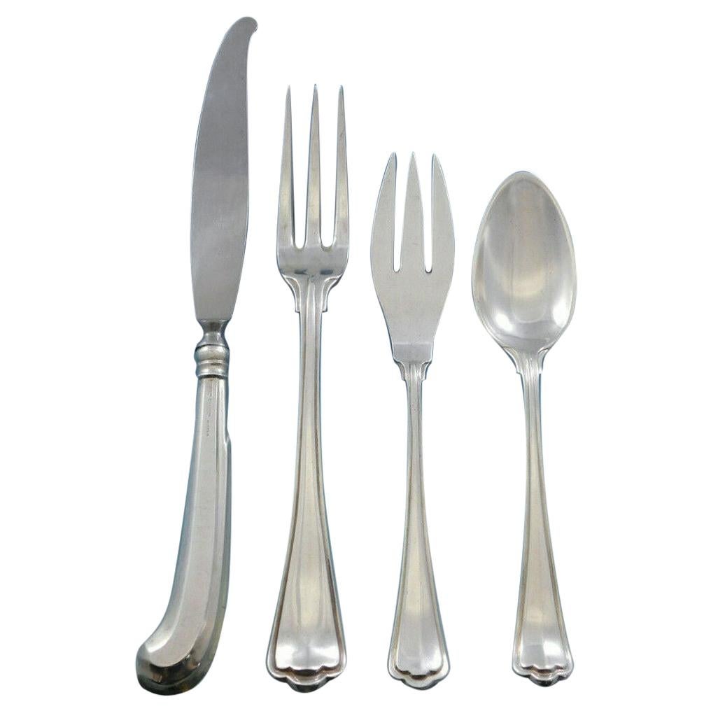 Saint St. Mark by Buccellati Italy Silver Flatware Set for 10 Service 40 Pieces For Sale