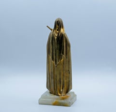 Saint Thérèse de Lisieux Sculpture by Demetre Chiparus, Art Deco, 1920