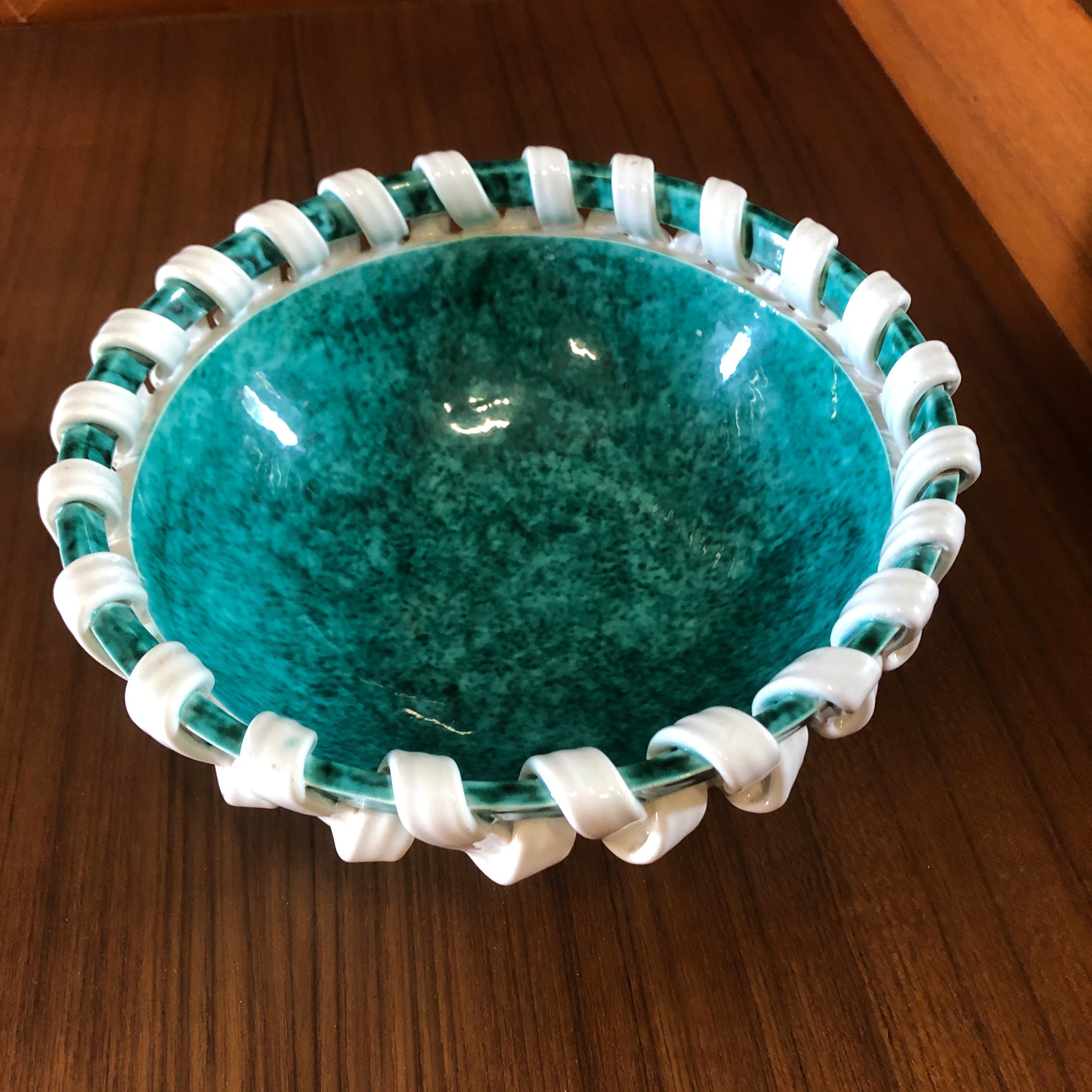 French Sainte Radegonde Ceramic Bowl