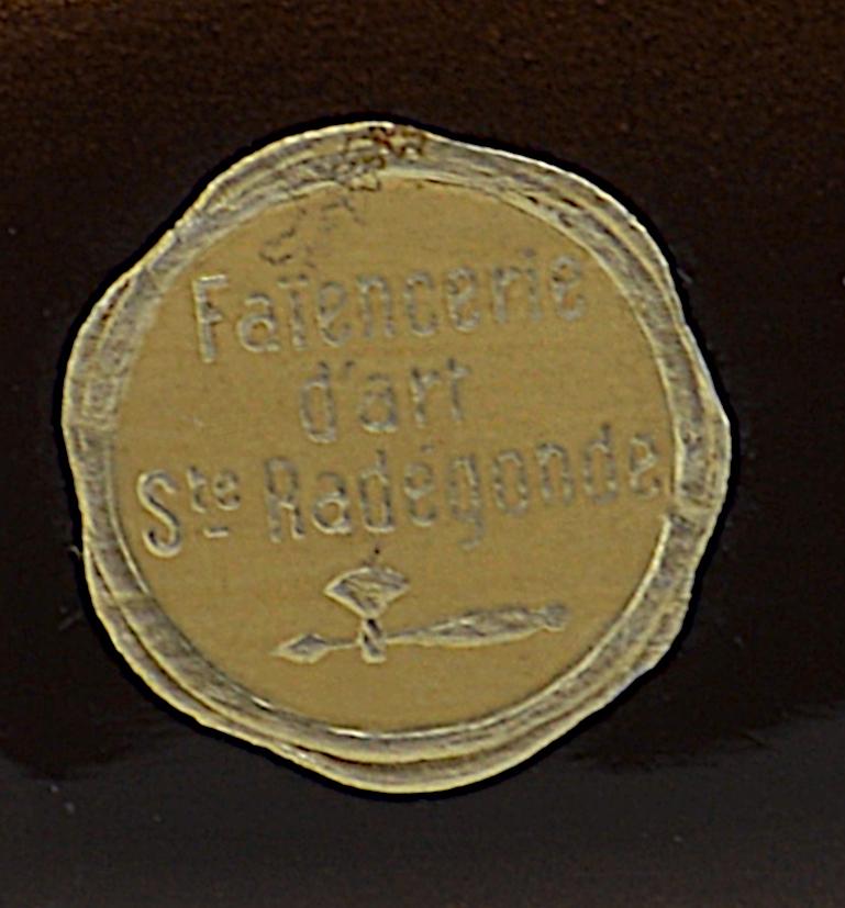 Sainte-Radegonde Französischer Art-Déco-Keramik-Panther, 1930er Jahre im Angebot 1