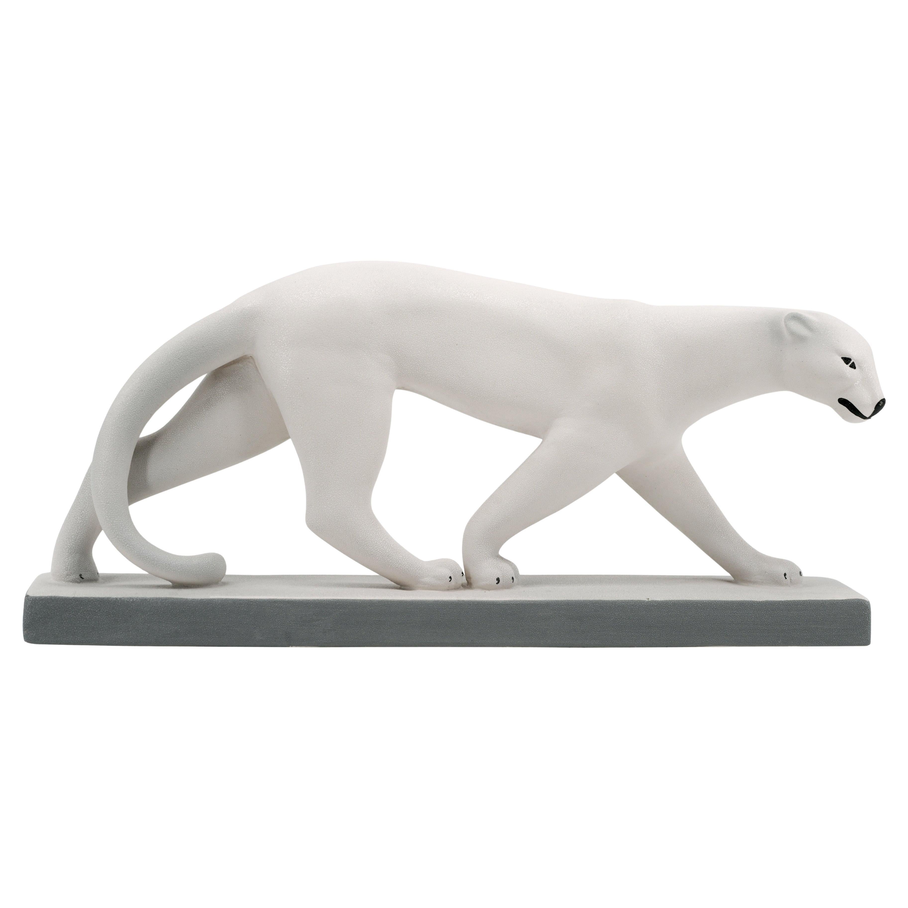 Sainte-Radegonde Panther aus Keramik