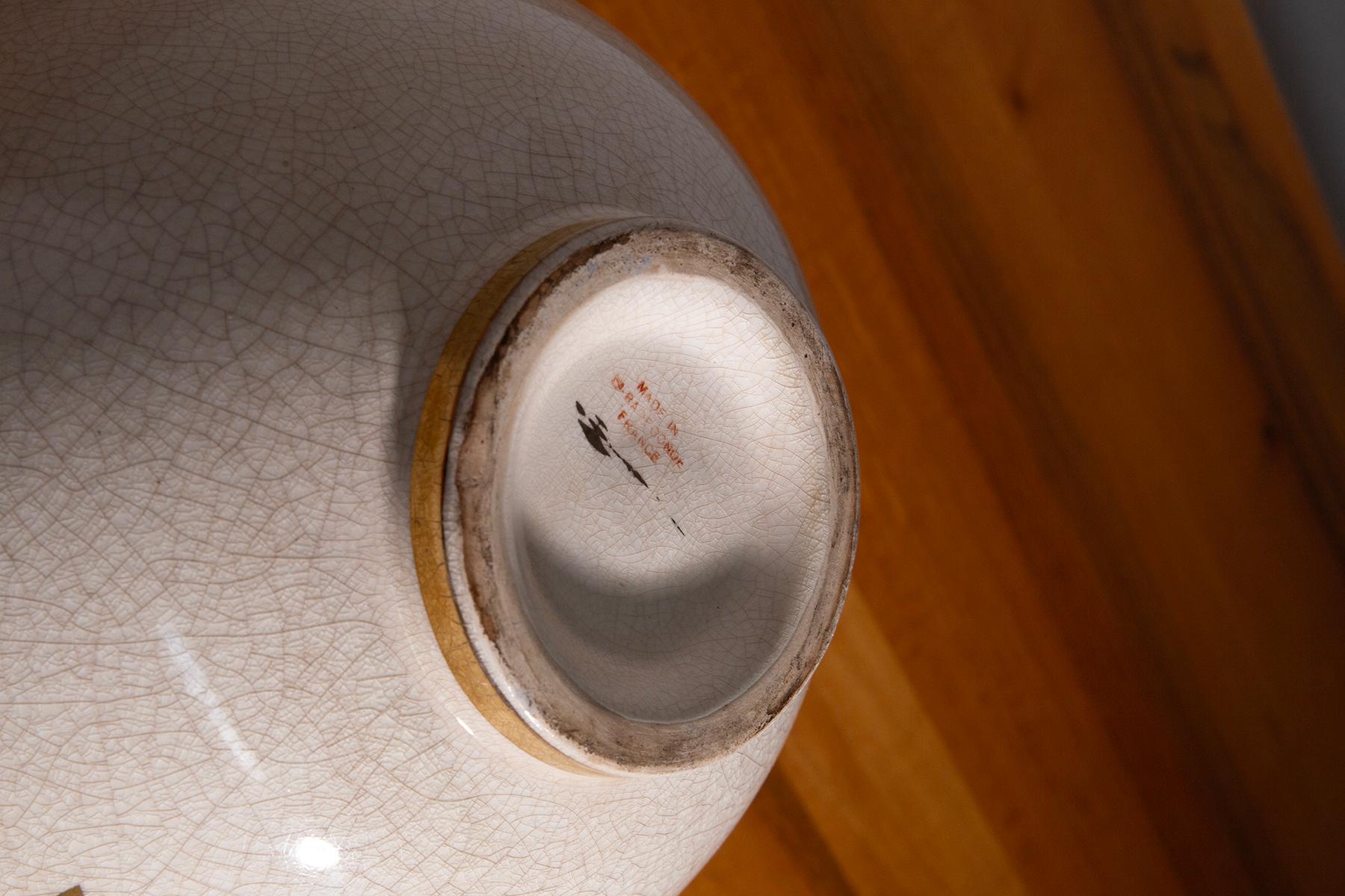 Sainte Radegonde French Art Deco vase in vendita 2