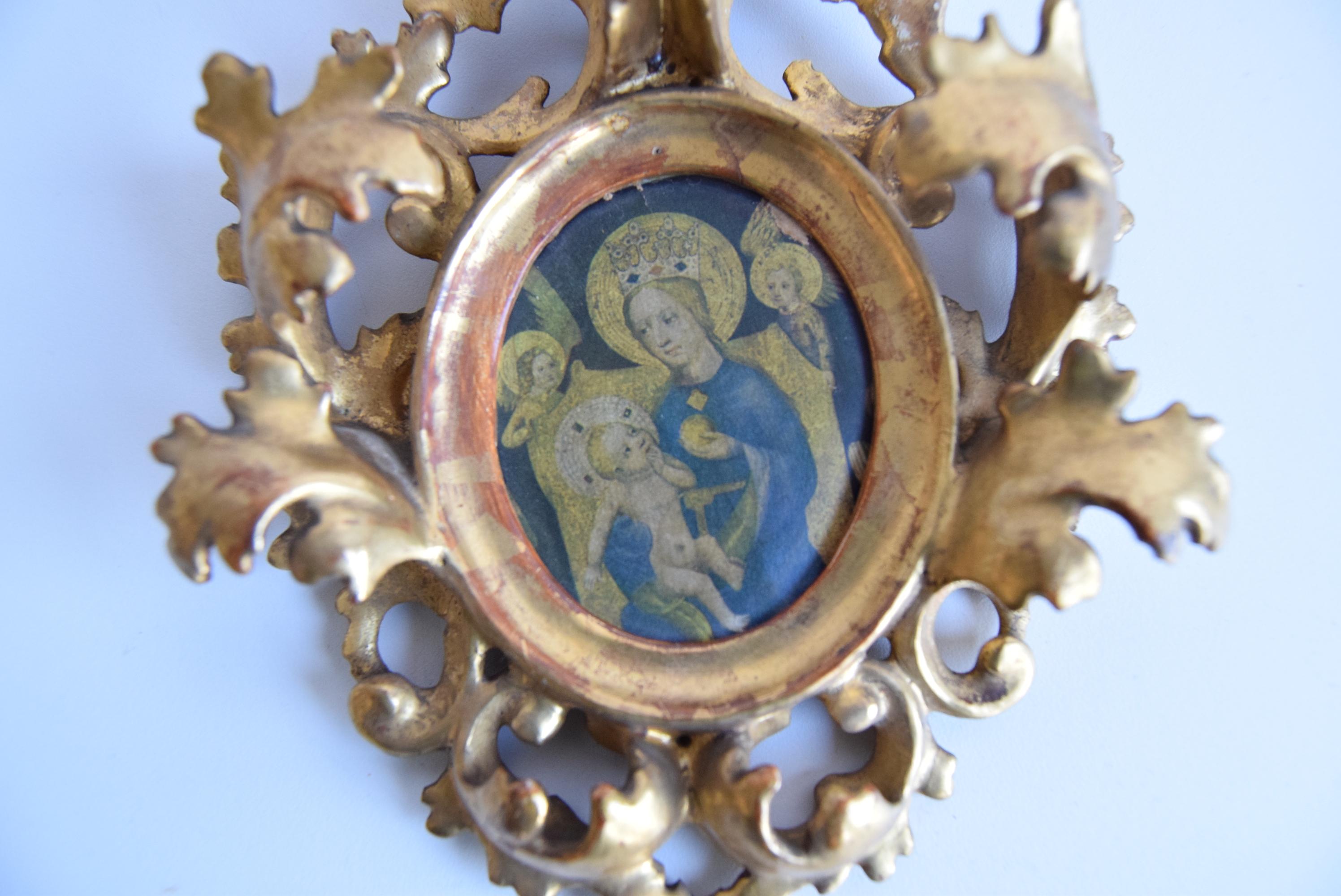 Early 20th Century Saints on the wall For Sale