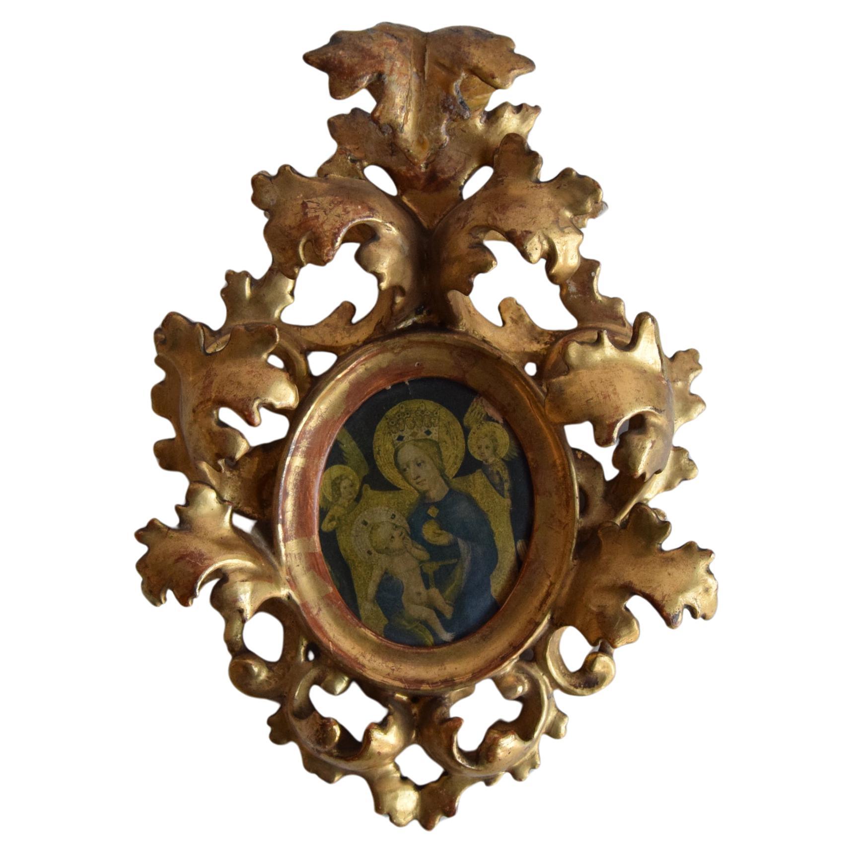 Saints on the wall