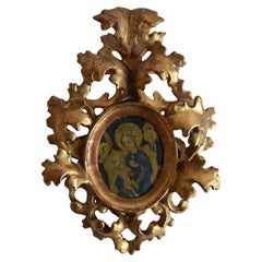Antique Saints on the wall