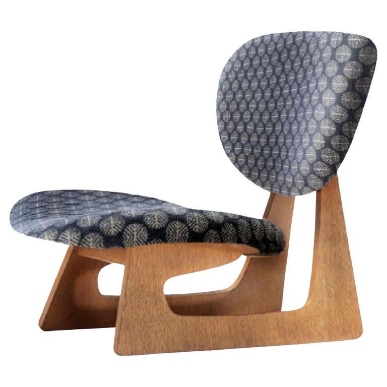 Sakakura Junzo:, Daisaku Cho, Model 5016 lounge chair, Tendo Mokko Japan, 1957, 1970s production. This listing is for a single lounge chair. Please change quantity to 