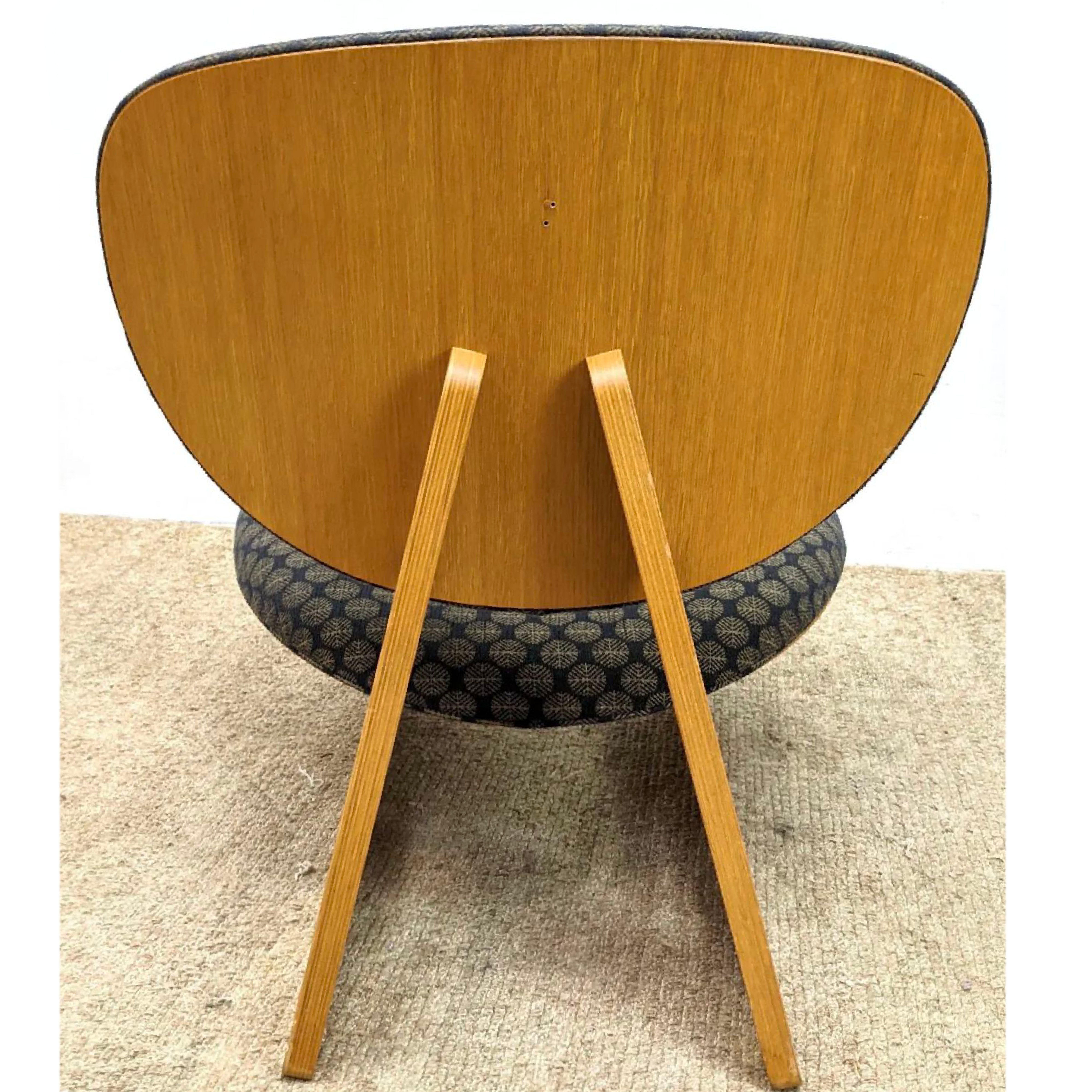 20th Century Sakakura Junzō, Daisaku Chō, Model 5016 Lounge Chair, Tendo Mokko Japan, 1957