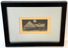 Sakamoto Koichi, 46/70 B. 1932 Evening Winter Landscape Print