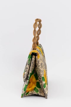 Saks Fifth Avenue Floral Pattern Bag, 1960s