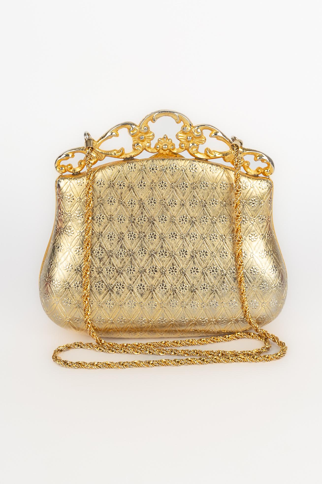 De las mujeres Saks Fifth Avenue golden bag en venta