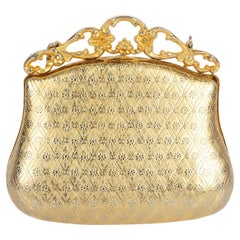 Saks Fifth Avenue golden bag
