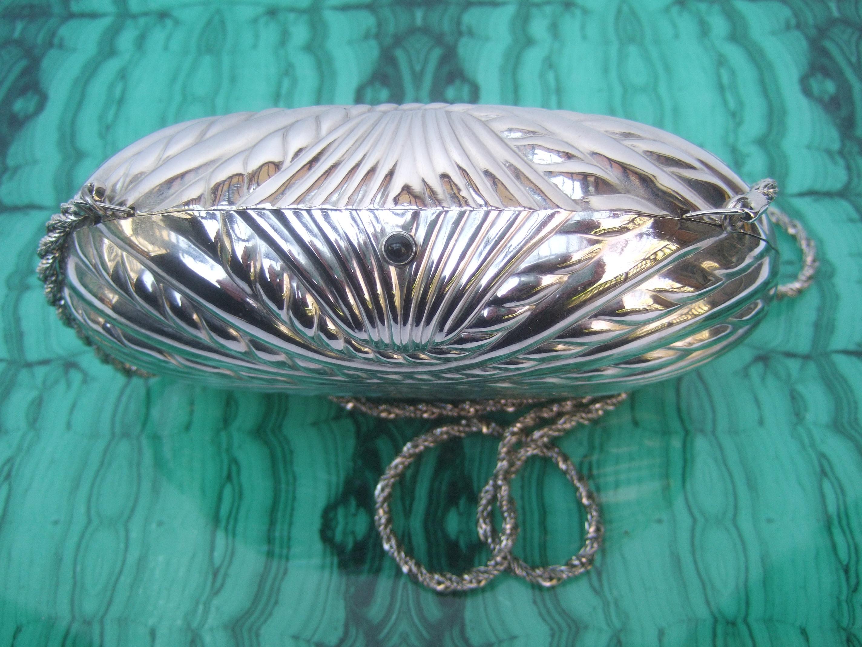 silver minaudiere