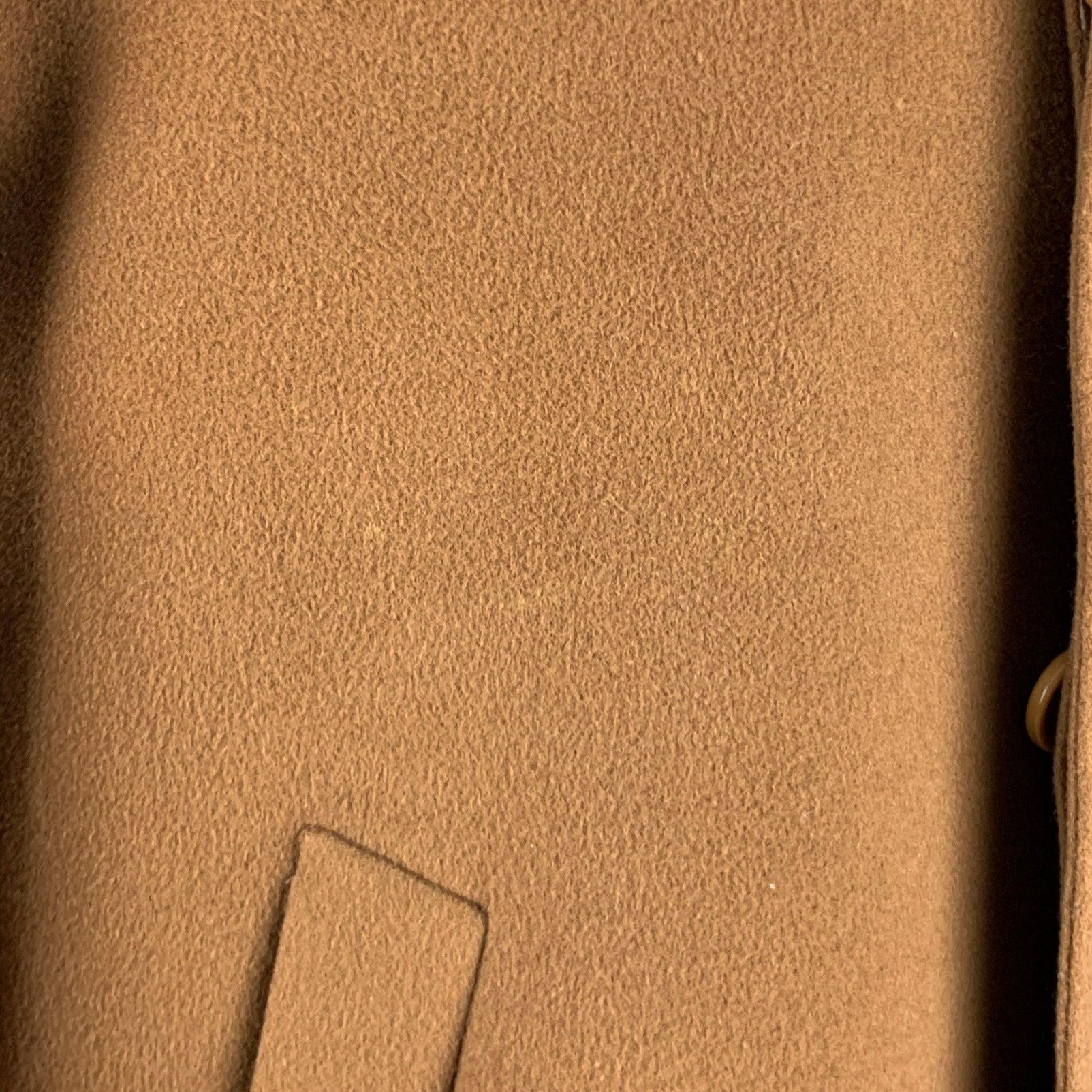SAKS FIFTH AVENUE - Manteau en laine et cachemire brun clair, taille 48 Pour hommes en vente