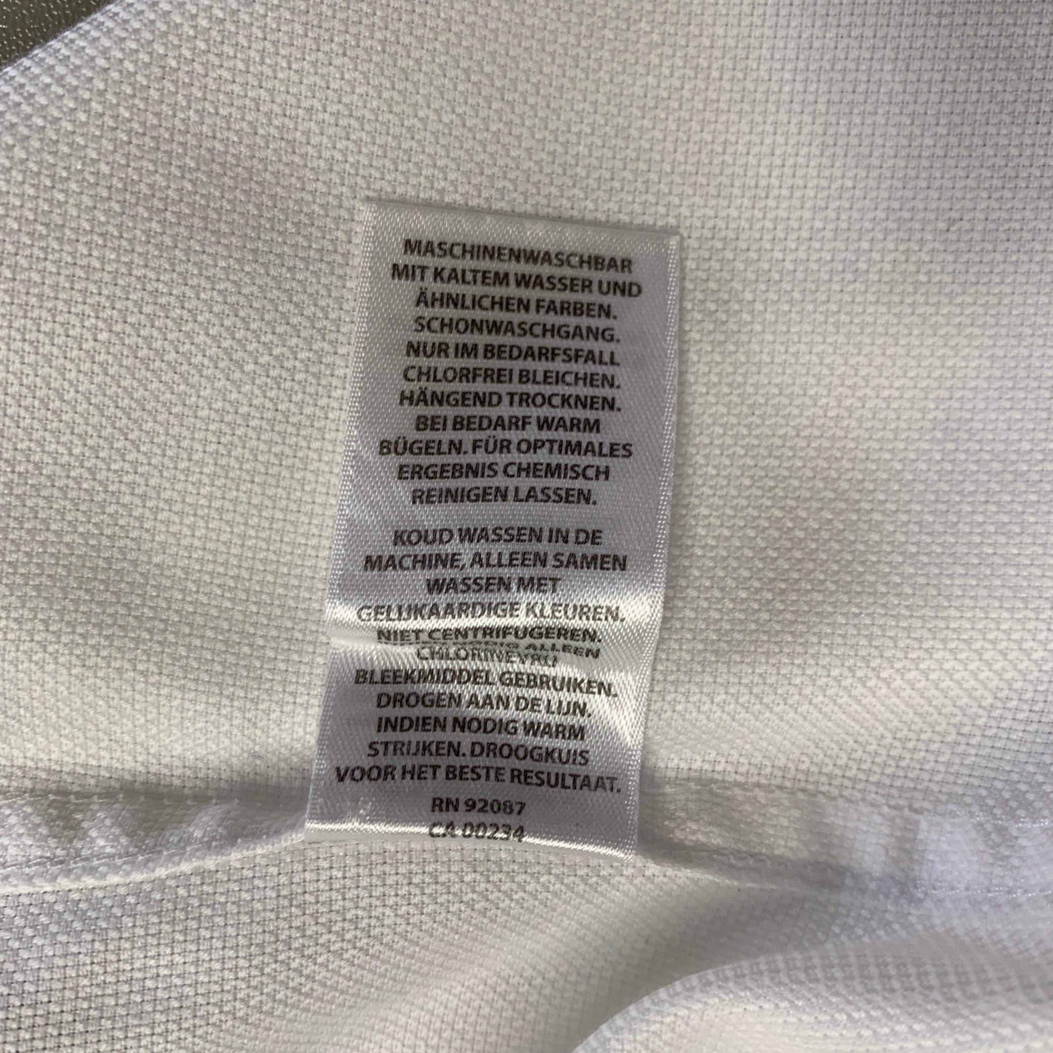 SAKS FIFTH AVENUE Size XL White Cotton French Cuff Long Sleeve Shirt 1