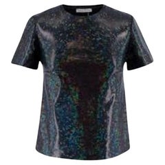 Saks Potts Black Shimmer Sai T-Shirt