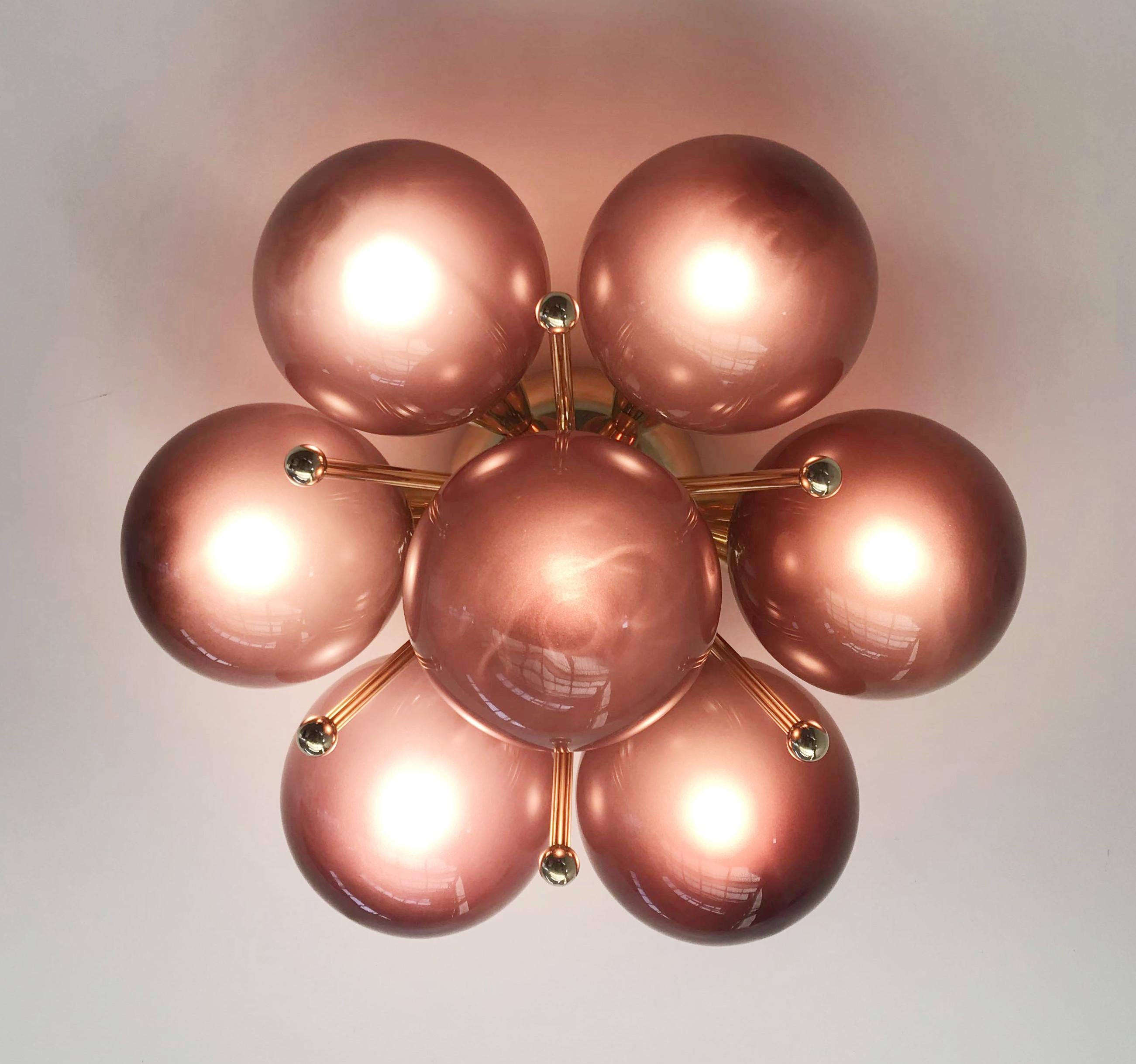 Sakura Flush Mount / Sconce by Fabio Ltd In New Condition For Sale In Los Angeles, CA