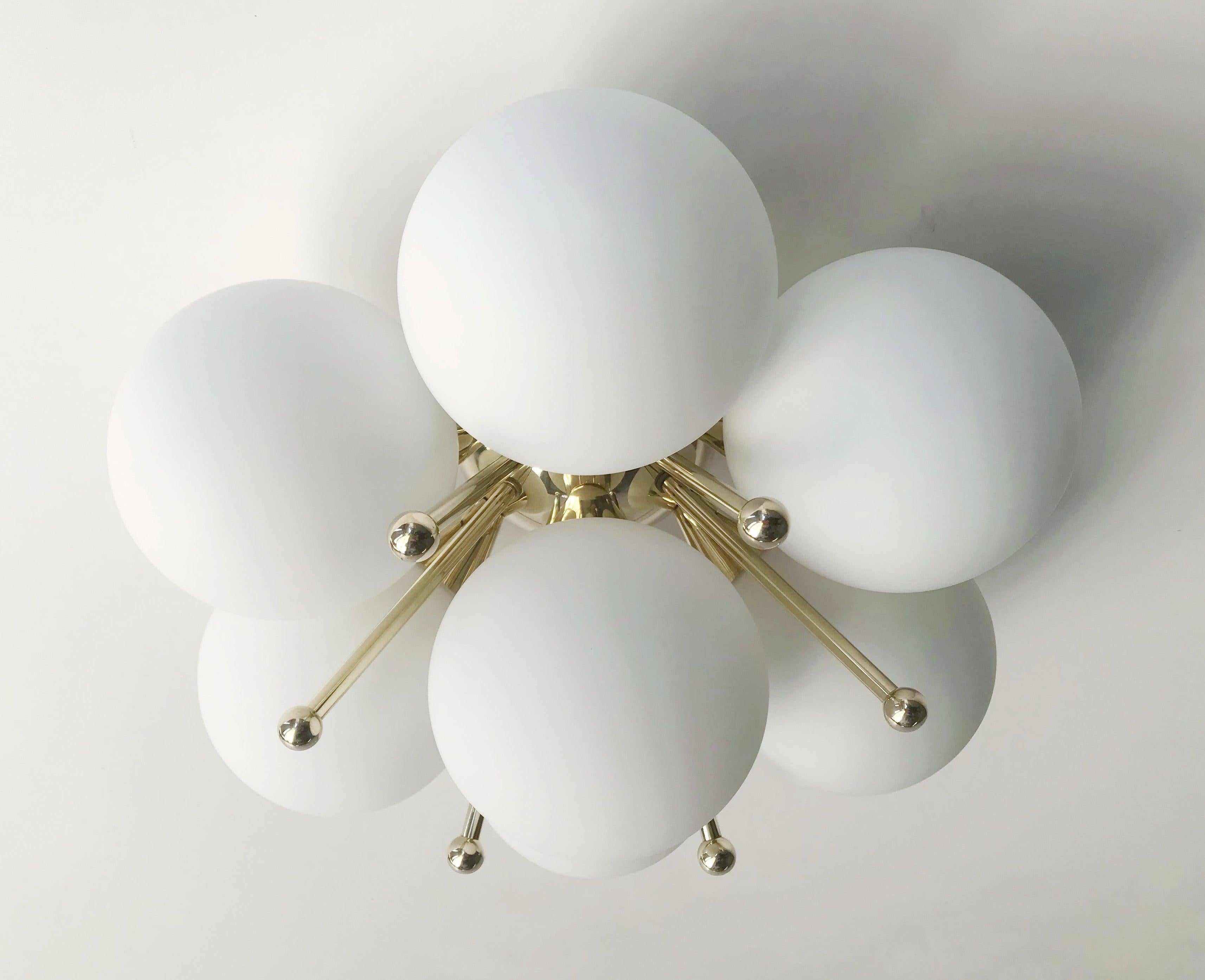 Mid-Century Modern Sakura Flush Mount / Sconce by Fabio Ltd. For Sale