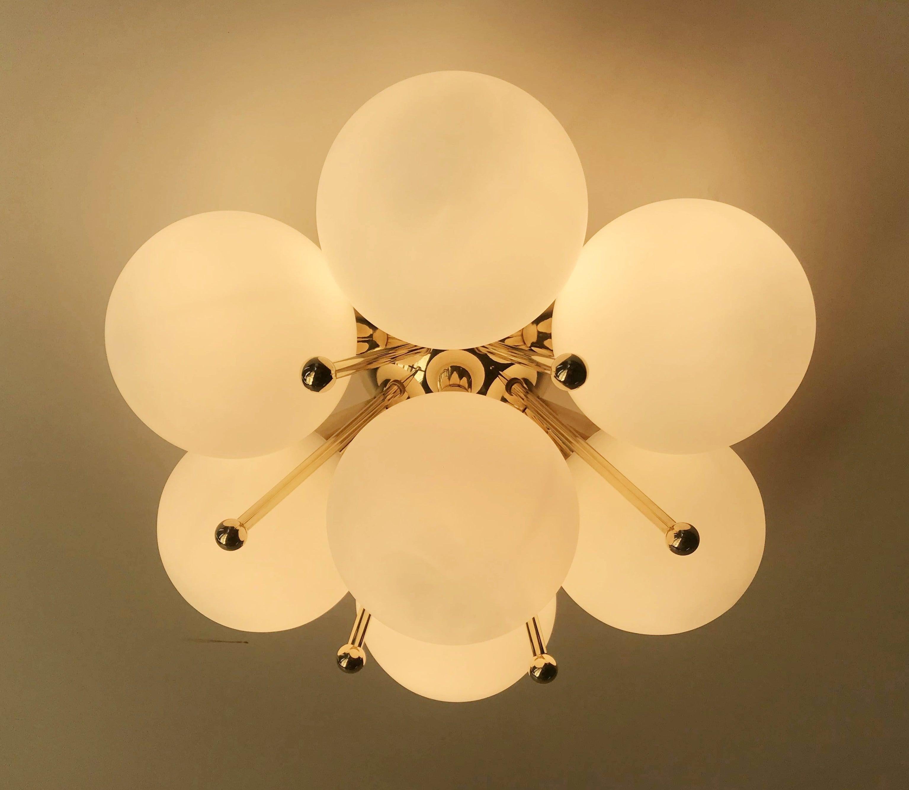 Italian Sakura Flush Mount / Sconce by Fabio Ltd. For Sale